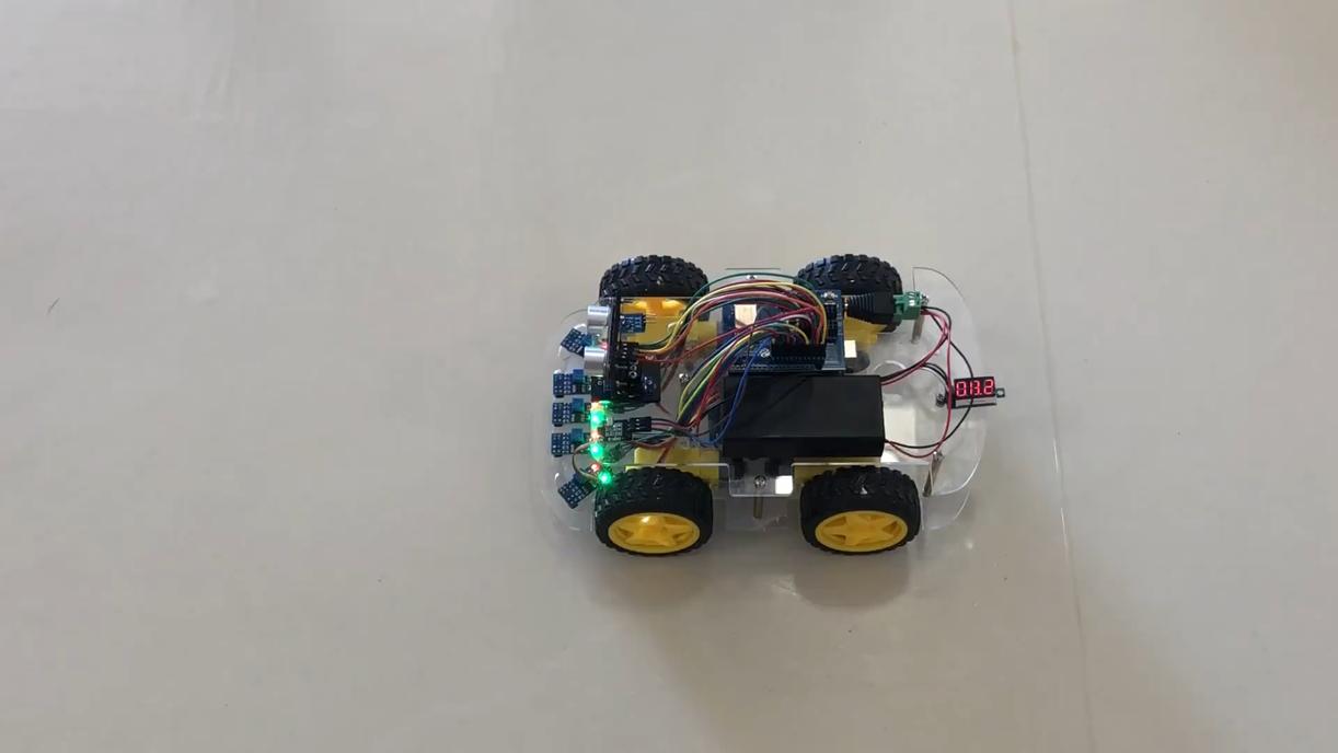 4輪ロボットカーの製作